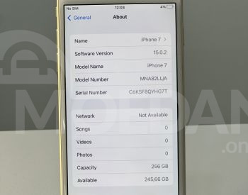 iPhone 7 256 ГБ с гарантией Тбилиси - изображение 2