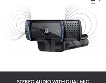 ✅ახალი✅Logitech C920x HD Pro Webcam, Full HD 1080p/30fps ✅ თბილისი - photo 3