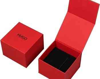 ✅HUGO #First Men's Quartz Stainless Steel and Leather Strap Tbilisi