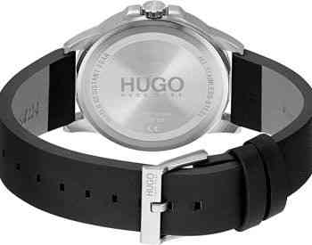 ✅HUGO #First Men's Quartz Stainless Steel and Leather Strap Tbilisi