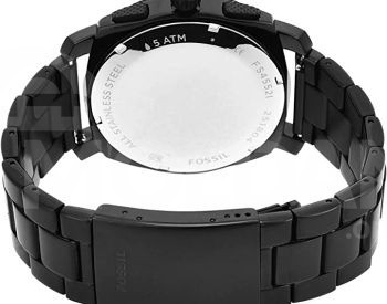 ✅Fossil Men's Machine Stainless Steel Case Quartz Chronograp თბილისი - photo 5