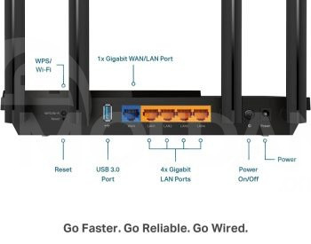 ✅TP-Link AX3000 WiFi 6 Router✅ თბილისი - photo 3