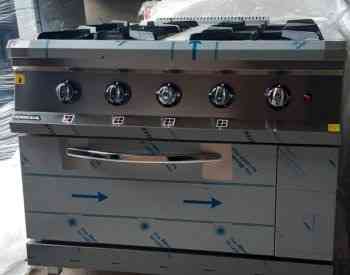 Four and six-burner stoves are restaurant units. Tbilisi