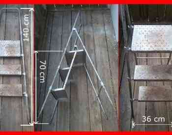 Лестница дюралевая Советская складная алюминиевая складная лестница Тбилиси