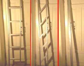 Лестница дюралевая Советская складная алюминиевая складная лестница Тбилиси