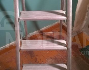 დურალუმინის კიბე დასაკეცი ალუმინის გასაშლელი კიბე მეტალის თბილისი - photo 2