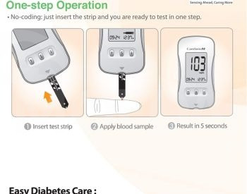 Глюкометр CareSens N тест-полоски для измерения уровня глюкозы Тбилиси - изображение 2