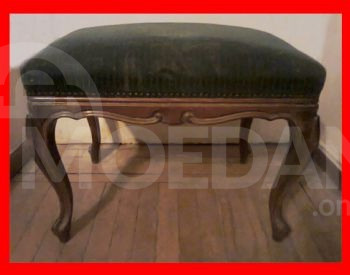 პუფი საძინებლის რბილი სკამი ვინტაჟური ბანკეტკა ტულპანი თბილისი - photo 3