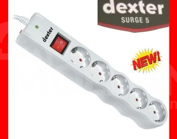 ელექტრო გამანაწილებელი დენის დამაგრძელებელი Dexter Surge5 თბილისი - photo 1