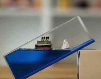 Souvenir mini ship Tbilisi