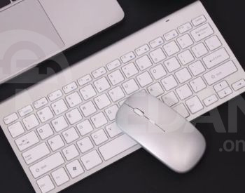 კლავიატურა და მაუსი თხელი თბილისი - photo 2