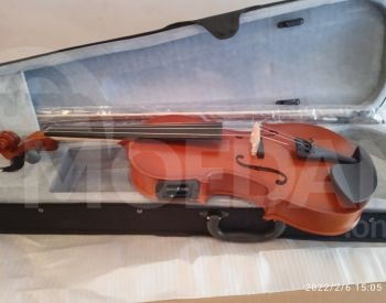 ახალი გერმანული ვიოლინო 4/4 ზომის ეკვალაიზერით თბილისი - photo 1