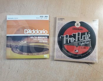 გიტარის სიმები daddario თბილისი - photo 1