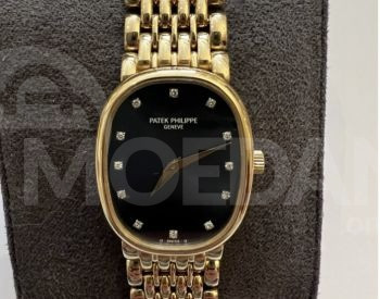 ახალი PATEK PHILIPPE (პატეკ ფილიპი)GOLDEN ELLIPSE (ოქროს მაჯის საათი თბილისი - photo 1