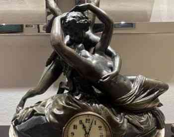 ოთახის საათი (FRENCH FIGURAL MANTEL CLOCK "CUPID'S KISS) Тбилиси