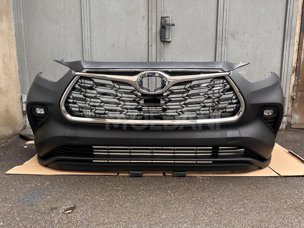 Front bumper (complete) TOYOTA Highlander 2020-2023 Tbilisi - photo 1