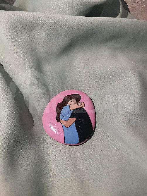 მოხატული ზღვის ქვა თბილისი - photo 1