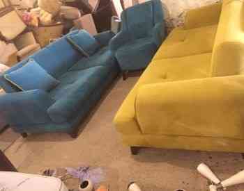 Раскладывающаяся мягкая тройка Тбилиси