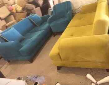 Раскладывающаяся мягкая тройка Тбилиси