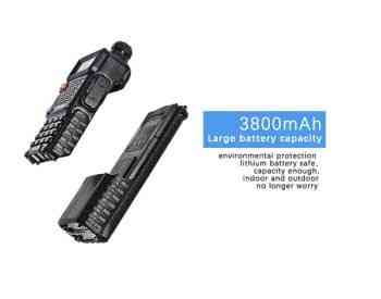 BAOFENG UV 5R+ გაძლიერებული ვერსია 8w, 3800mAh თბილისი