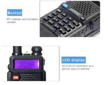 BAOFENG UV 5R+ გაძლიერებული ვერსია 8w, 3800mAh თბილისი