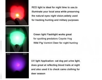 Tactical Flashlight/Gun Flashlight/Hunting Flashlight Tbilisi - photo 3