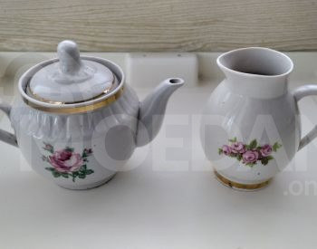 Чашка ламбаки, чайник, молоко. Тбилиси - изображение 1