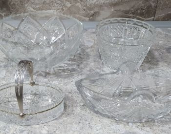 სახილე საკანფეტე ვაზები ბროლის ვაზა თბილისი - photo 2