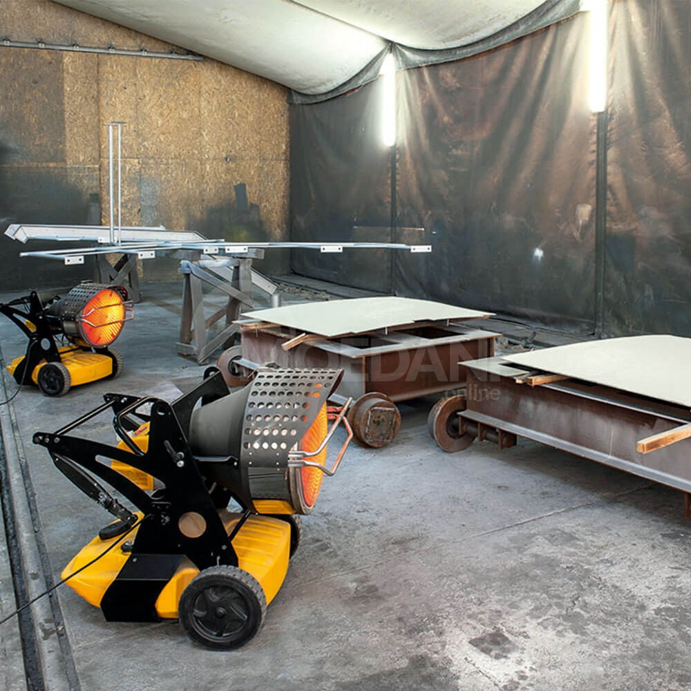 Two-color infrared diesel heaters heat guns Tbilisi - photo 3