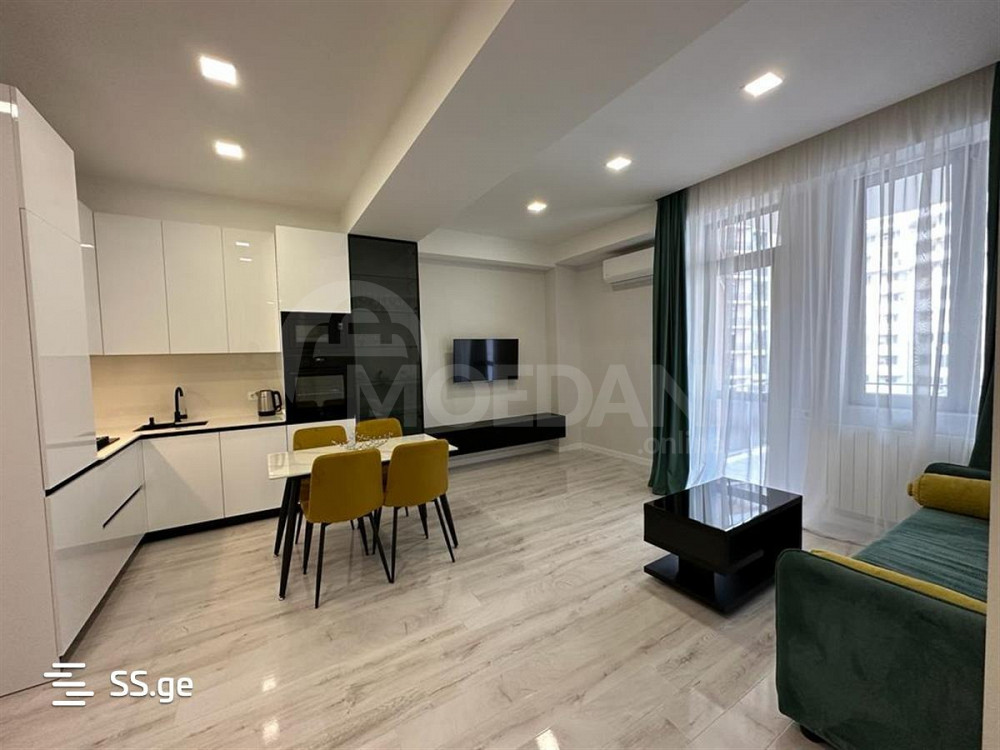 ქირავდება 3 ოთახიანი ბინა 100მ² 6/10 სართ თბილისი - photo 1