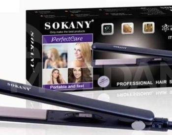 Sokany hair straightener with ceramic plates. Tbilisi - photo 1