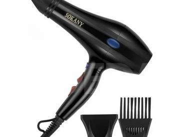 Sokany professional hair dryer. Power 2400 watts. Tbilisi - photo 3