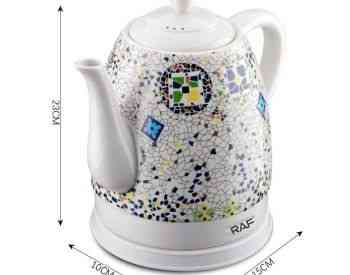 Керамический чайник РАФ.(мозаика).Объем 1,5 литра. Тбилиси