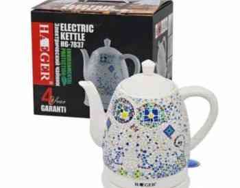 Керамический чайник РАФ.(мозаика).Объем 1,5 литра. Тбилиси