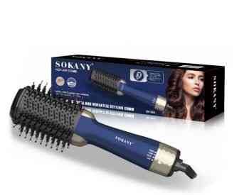 SOKANY თმის საშრობი,გასასწორებელი და დასახვევი ფენი 3 IN 1. თბილისი