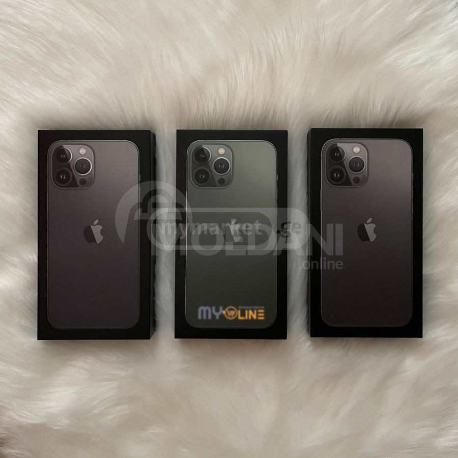 iPhone 13 Pro Max — 128/256 ГБ — гарантия 1 год! Тбилиси - изображение 1