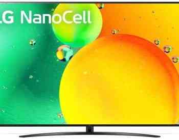 ტელევიზორი LG 50NANO766QA.AMCN 4K UHD SMART თბილისი