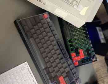 BOYI GK75 Tri-Mode 75% Keyboard with Knob Hot Swappable RGB თბილისი