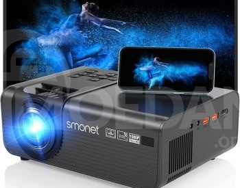 Movie Projector 4K, WIFI, Bluetooth, 9500 Lumens. - For the best Tbilisi - photo 1