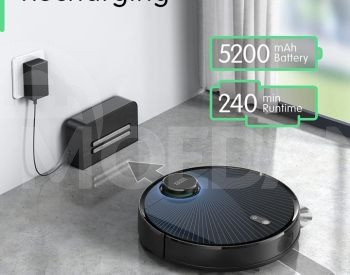 Robot Vacuum Cleaner WIFI, 3500PA, 4H Runtime - robot vacuum cleaner Tbilisi - photo 4