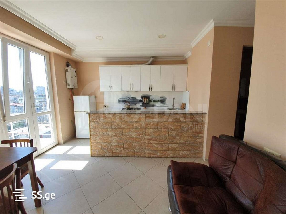 ქირავდება 2 ოთახიანი ბინა 40მ² 14/15 სართ თბილისი - photo 1