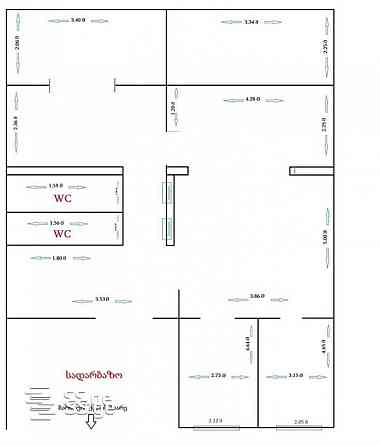 Продам 5-комн. квартиру 112м² 1/9 эт. Тбилиси