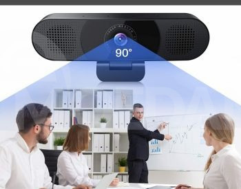 eMeet C980 Pro Webcam with Microphone, 3 in 1 Webcam Tbilisi - photo 3
