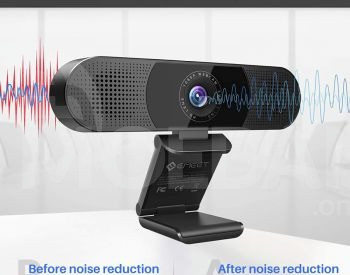 eMeet C980 Pro Webcam with Microphone, 3 in 1 Webcam Tbilisi - photo 4