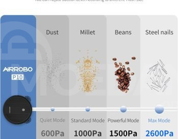 Робот-пылесос - 2600 PA - робот-пылесос - робот Тбилиси - изображение 3