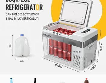 Автомобильный холодильник BougeRV CR28 — Холодильник 12 В — Автомобиль Тбилиси - изображение 4