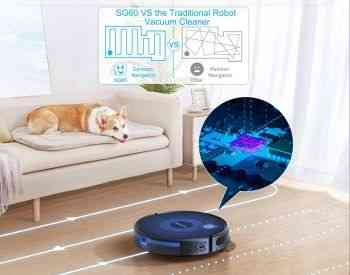 Робот-пылесос WIFI 2700PA, время работы 130 минут - робот-пылесос Тбилиси