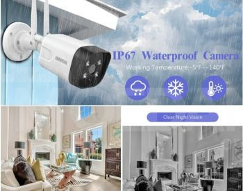 SALE!! 3K 5.0MP Outdoor Wireless security camera system. 8pc Tbilisi - photo 3