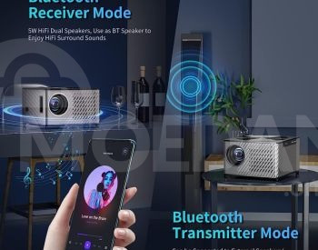 4K Projector WIFI / BLUETOOTH - პროექტორი თბილისი - photo 3