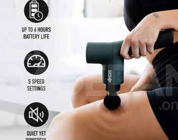 4KOR Fitness Muscle Percussion Massage Gun - მასაჟორი თბილისი - photo 2